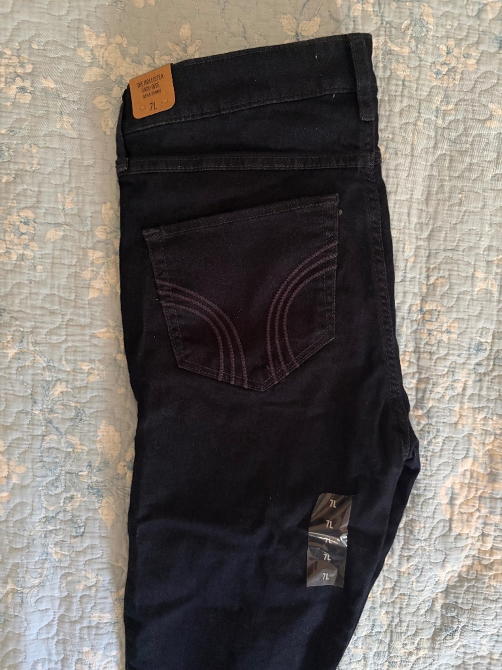Hollister Dark Wash Super Skinny High Rise Jeans